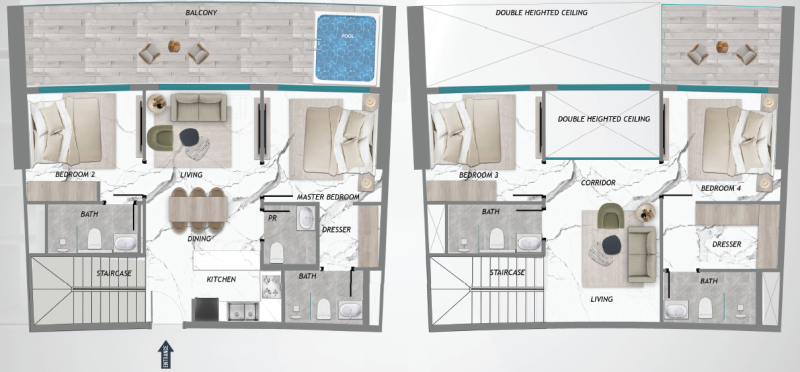 4 BHK Duplex