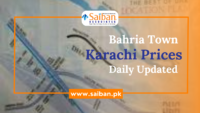 bahria town karachi prices daily updated