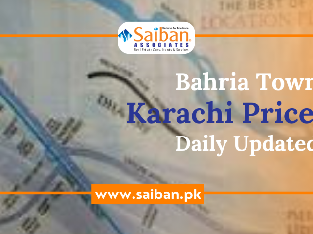 bahria town karachi prices daily updated