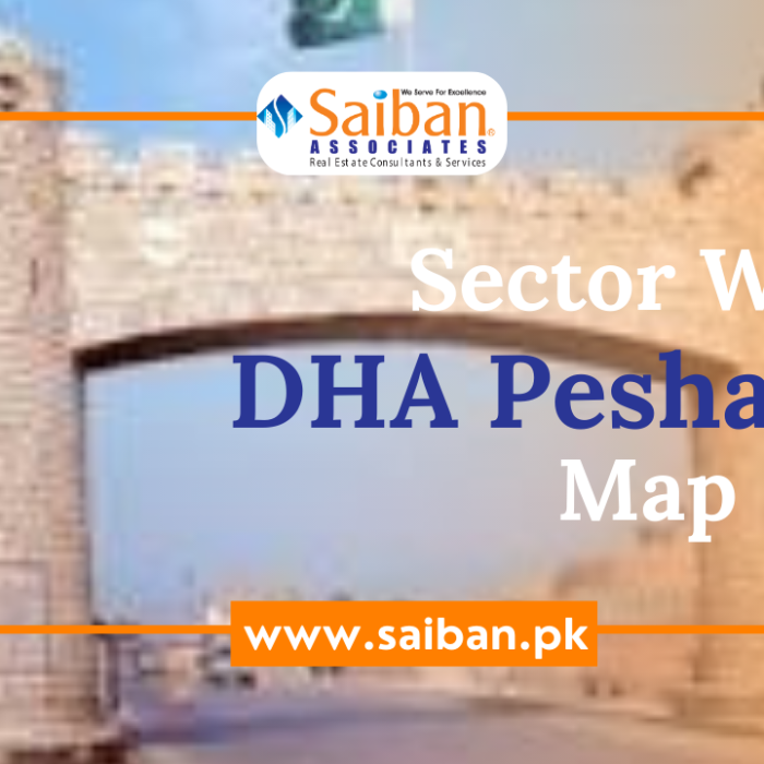 Sector Wise DHA Peshawar Map & Master Plan September 2024